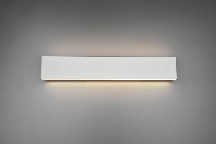 Applique Led Parete Interno Bi-Emissione Luce Bianca 46 cm Concha GD Trio