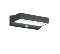 Applique 2 Led Sensore Movimento Doppia Luce Antracite Cuando GD Trio