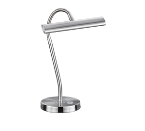 Lampada Tavolo Led 4W H 35 cm con Flessibile Alluminio Curtis GD Trio