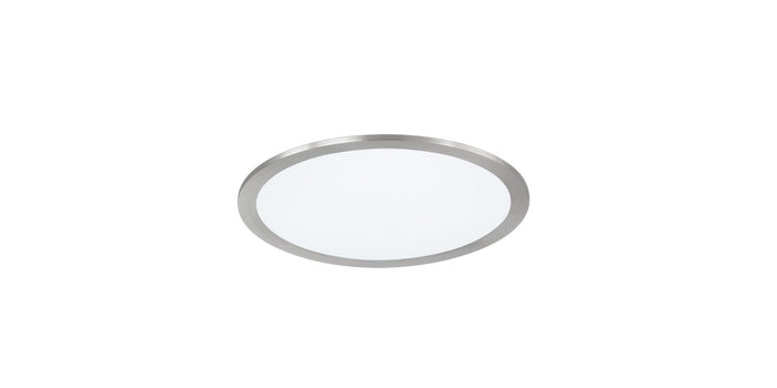 Plafoniera Led Soffitto Tonda Interno Dimmer Acciaio 30 cm Griffin GD Trio