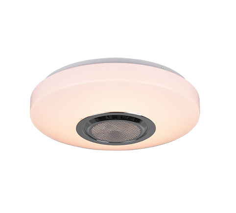 Plafoniera Soffitto Interno Led con Altoparlante Bloutooth Maia GD Trio