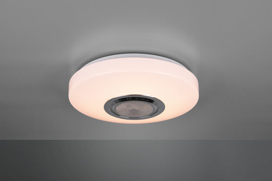 Plafoniera Soffitto Interno Led con Altoparlante Bloutooth Maia GD Trio