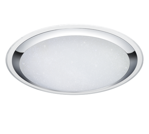 Plafoniera Led Soffitto Tonda Bianca Cielo Stellato Dimmer Miko GD Trio