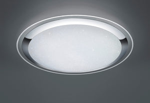 Plafoniera Led Soffitto Tonda Bianca Cielo Stellato Dimmer Miko GD Trio