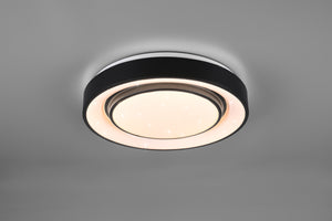 Plafoniera Led Soffitto Interna Dimmer Cielo Stellato Mona Nera GD Trio