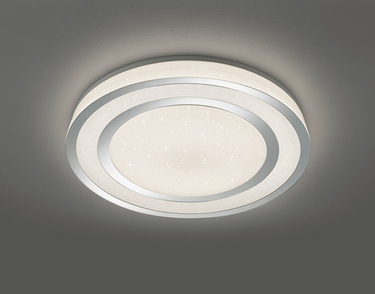 Plafoniera Led Soffitto Tonda Cielo Stellato Luce Notturna Noriaki GD Trio