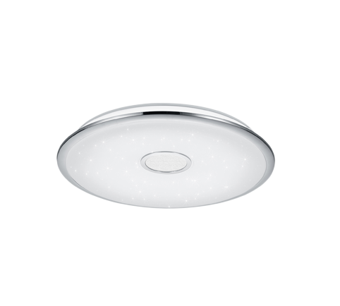 Plafoniera Led Soffitto Parete Rotonda Cielo Stellato 65 cm Osaka GD Trio