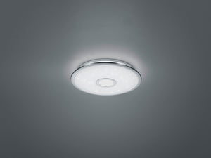 Plafoniera Led Soffitto Parete Rotonda Cielo Stellato 42 cm Osaka GD Trio