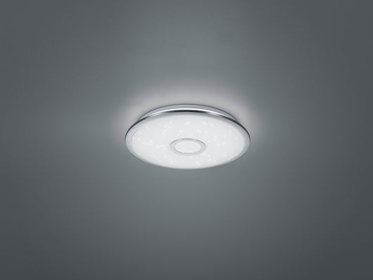 Plafoniera Led Soffitto Parete Rotonda Cielo Stellato 42 cm Osaka GD Trio