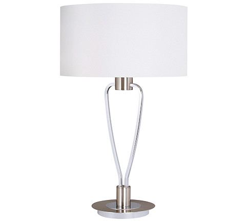 Lampada Tavolo Scrivania Studio Moderno 4,5W Acciaio H 58 cm Paris II GD Trio