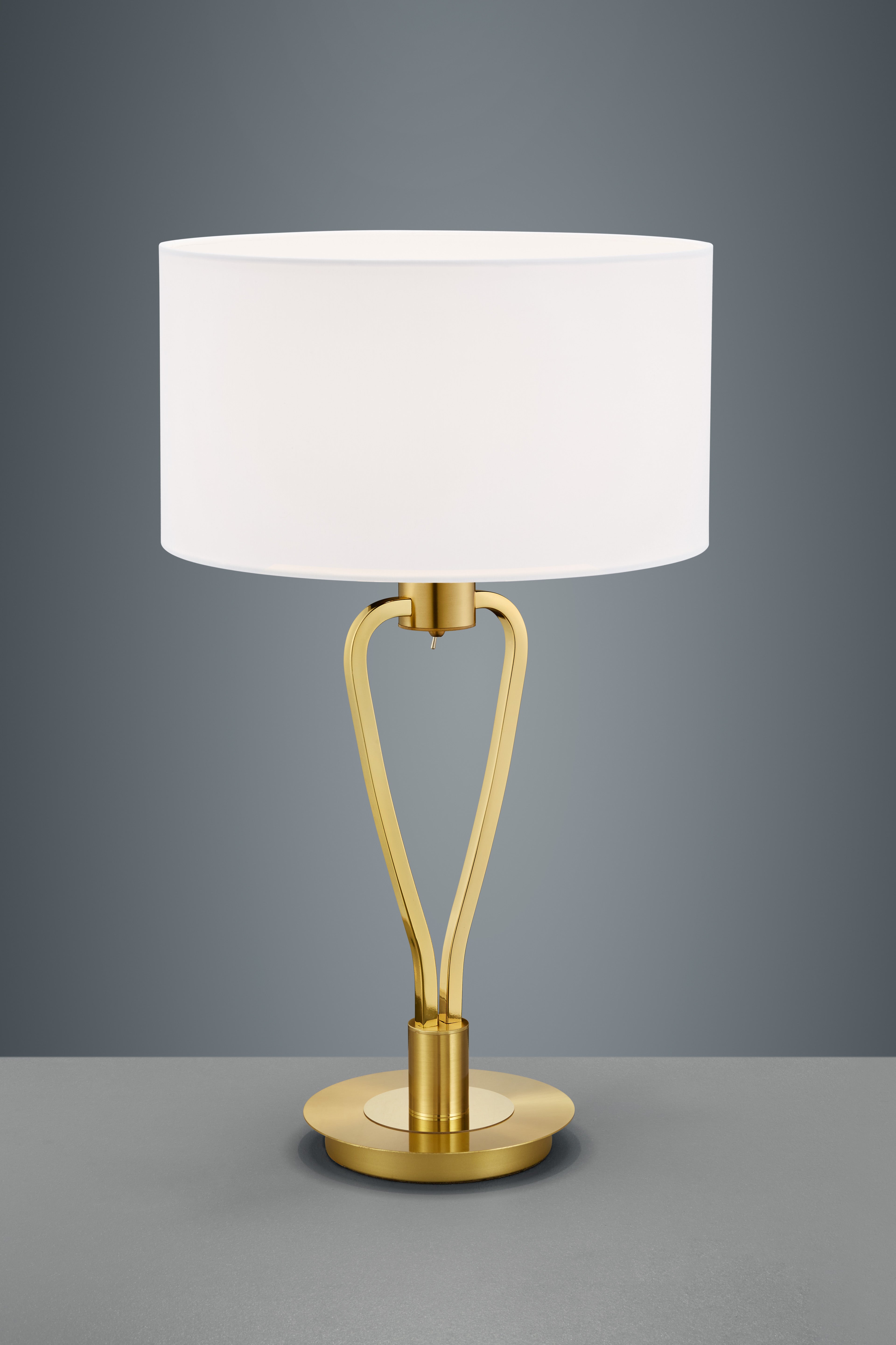 Lampada Tavolo Scrivania Studio Moderno 4,5W Ottone H 58 cm Paris II GD Trio