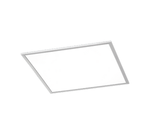 Plafoniera Led Parete Soffitto Quadrata Acciaio Bianco 62x62 cm Phoenix GD Trio