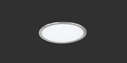 Plafoniera Led Parete Soffitto Rotonda Acciaio Bianco 30 cm Phoenix GD Trio