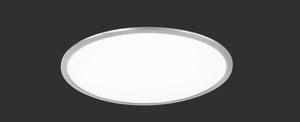 Plafoniera Led Parete Soffitto Rotonda Acciaio Bianco 62 cm Phoenix GD Trio