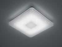 Plafoniera Led Interno Soffitto Parete Quadrata Luce Notturna Samurai GD Trio