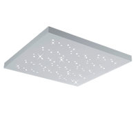 Plafoniera Led Soffitto Quadrata Cielo Stellato Bianco 75 cm Titus GD Trio