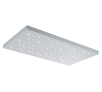 Plafoniera Led Interno Soffitto Rettangolare Cielo Stellato Bianco Titus GD Trio