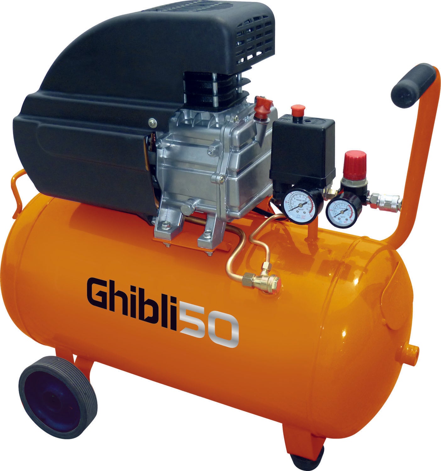 COMPRESSORE CARRELLATO BRIXO GHIBLI 50LT