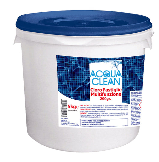 CLORO ACQUA CLEAN PASTIGLIE MULT.KG.5