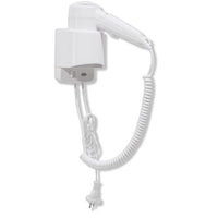 Asciugacapelli Phon Elettrico da Parete a Pistola in Abs Bianco Mediclinics Sc0020