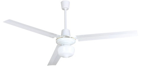 Ventilatore Da Soffitto 3 Pale Ø92 Cm Con Luce