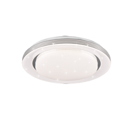 Plafoniera Led Interno 18W Diffusore Cielo Stellato 38 cm Atria GD Trio