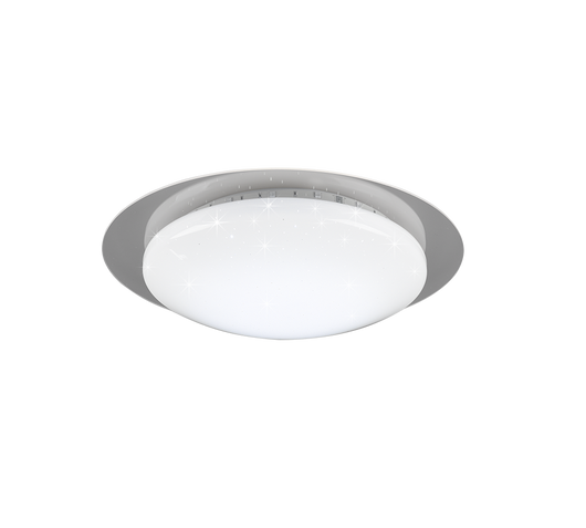 Plafoniera Led Interno Soffitto Stelle Diffusore Bianco Dimmer Bilbo GD Trio