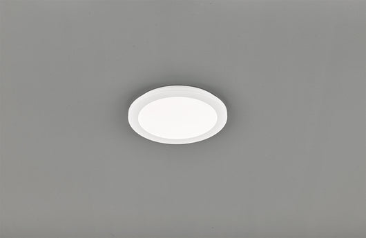 Plafoniera Led Interno Tonda Dimmer 10W Bianca 26 cm Camillus GD Trio