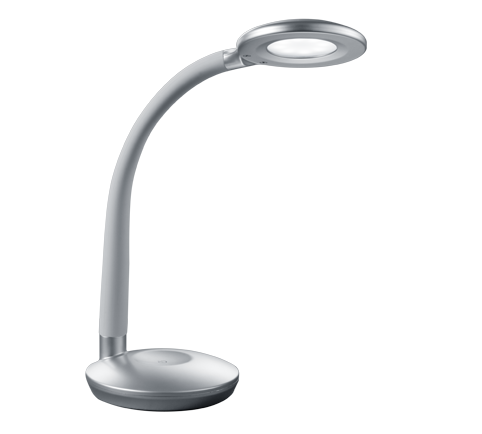 Lampada Tavolo Studio Led Moderno Orientabile Alluminio Cobra GD Trio