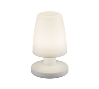 Lampada Tavolo Esterno Led Diffusore Curvo Ricaricabile Dora GD Trio