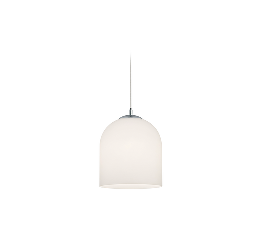 Lampada Sospensione Ontario Interno 4W in Vetro Bianco Duoline GD Trio