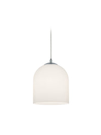 Lampada Sospensione Ontario Interno 4W in Vetro Bianco Duoline GD Trio