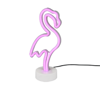 Lampada Tavolo Led Cigno Rosa 1,8W Flamingo GD Trio