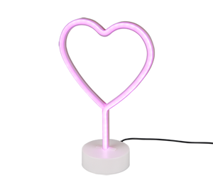 HEART Lampada Tavolo Led Cuore H 30 Cm 2W HeartGD Trio