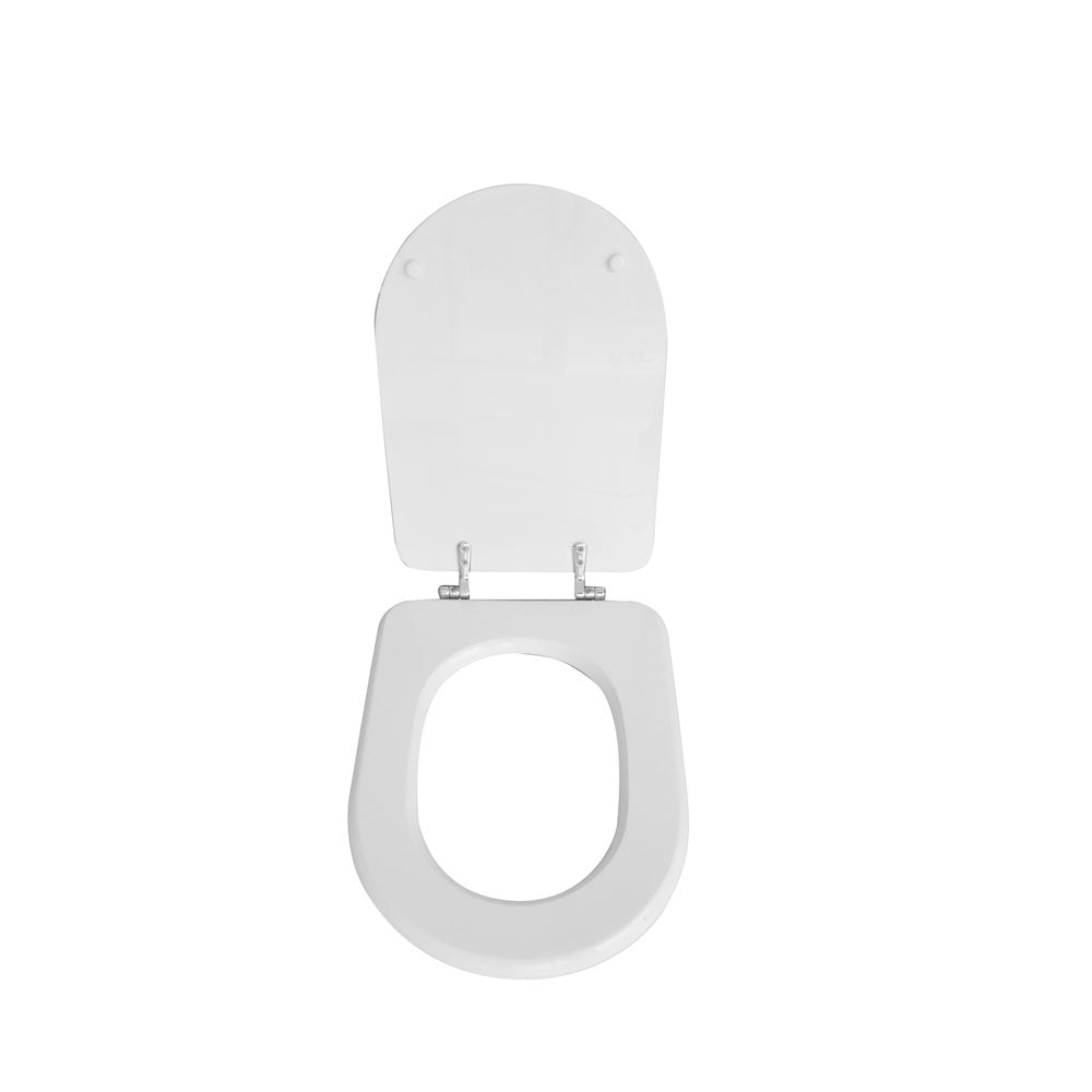 Sedile wc bianco dedicato a casa ceramica Flaminia serie Relax 2  larghezza 34 cm