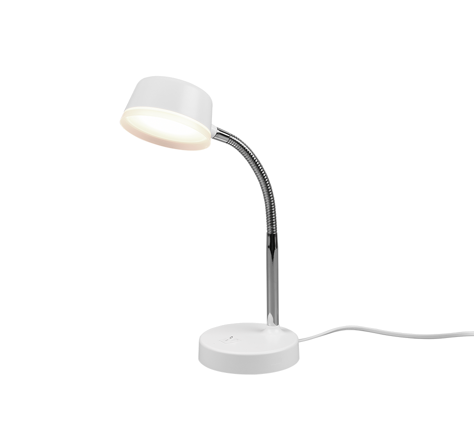 Lampada da Studio Scrivania Moderna Led 4,5 W Bianca Flessibile Kiko GD Trio