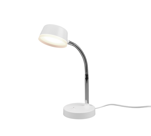 Lampada da Studio Scrivania Moderna Led 4,5 W Bianca Flessibile Kiko GD Trio