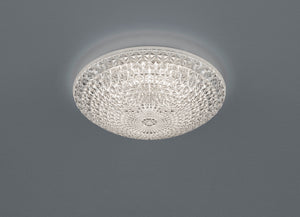 Plafoniera Led Interno Parete Soffitto Tonda effetto Cristallo Kuma GD Trio