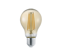 Lampadina Led E27 6W con Filamento Dimmer Ambra Goccia GD Trio