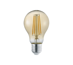 Lampadina Led E27 6W con Filamento Dimmer Ambra Goccia GD Trio