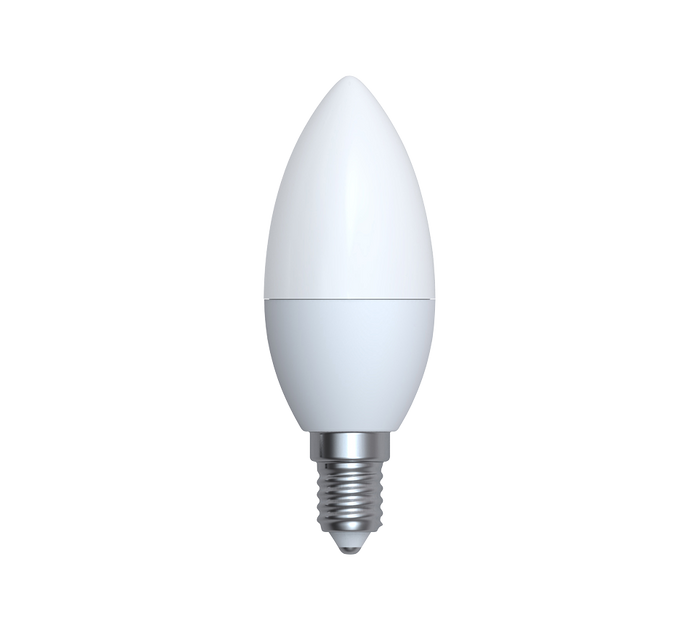 Lampadina Led Oliva E14 4W Blister 3 Pz Candela GD Trio