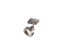 Faretto Soffitto Led 3W GU10 Acciaio Satinato 13 cm Leon GD Trio