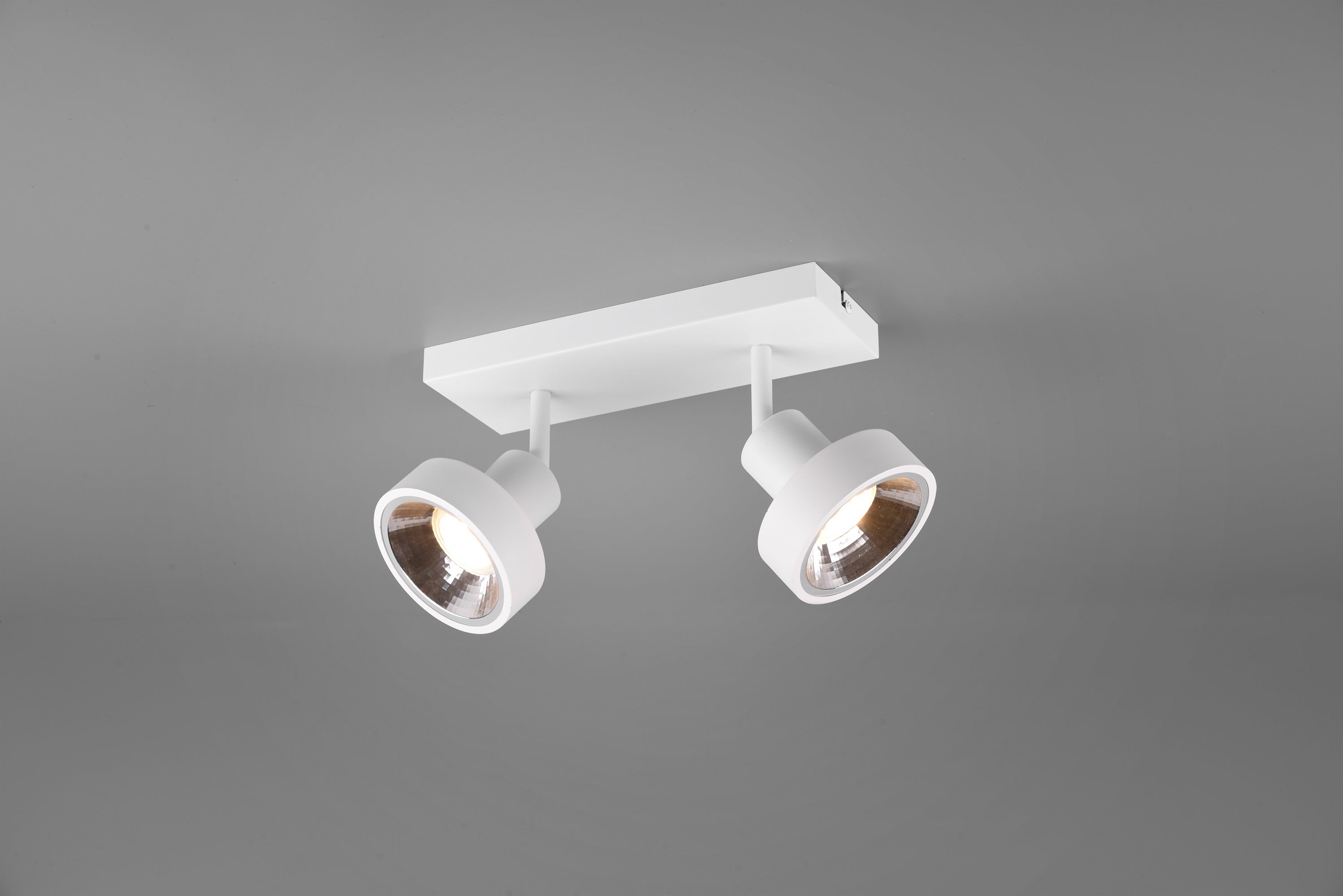 Faretti Soffitto Barra 2 Spot Led 3W Bianco 28 cm Leon GD Trio