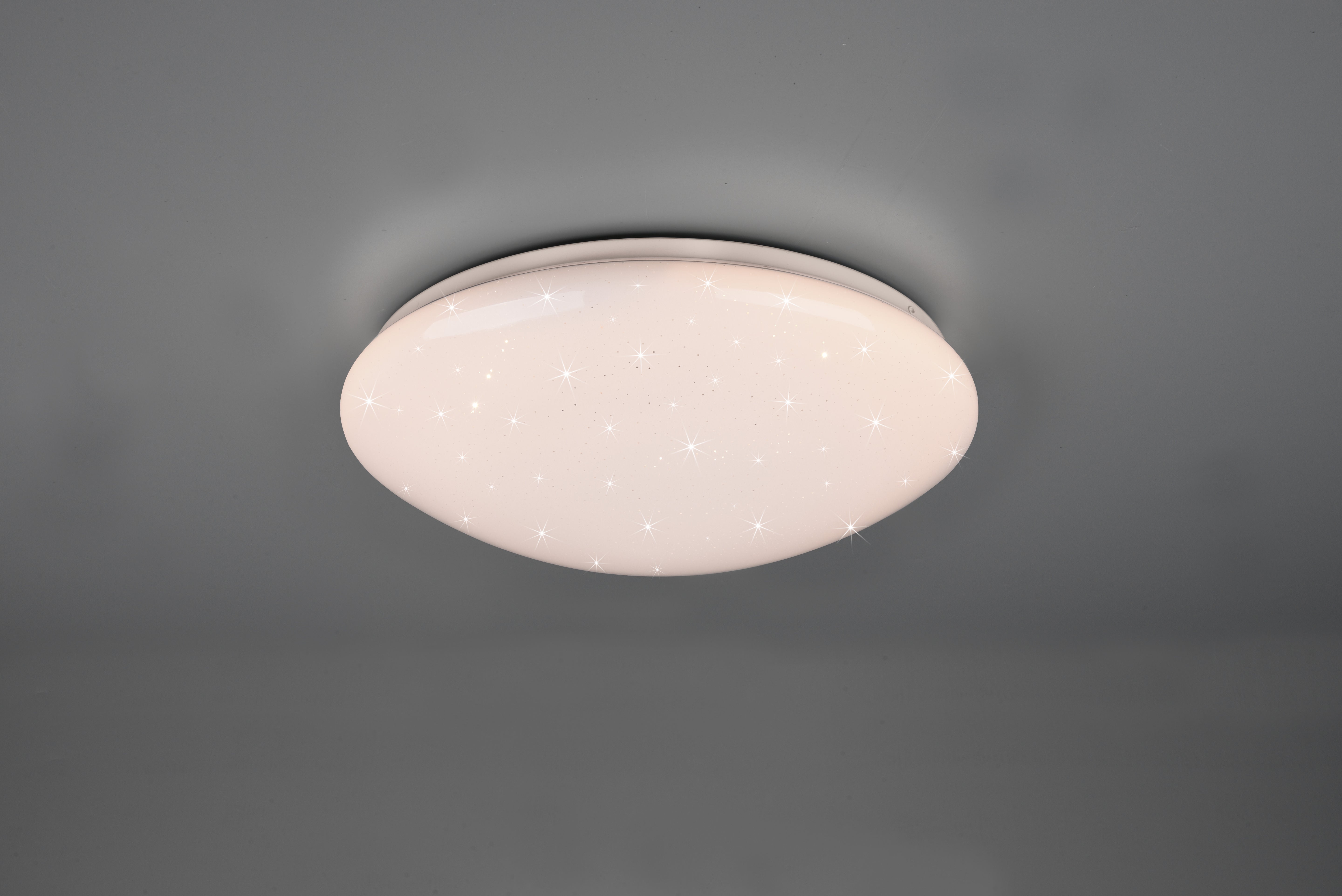 Plafoniera Interno Led Tonda Stelle Variazione Luce Lukida GD Trio