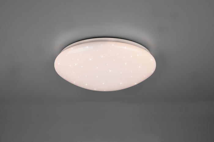 Plafoniera Interno Led Tonda Stelle Variazione Luce Lukida GD Trio