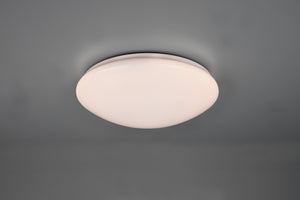 Plafoniera Interno Led Tonda Stelle Variazione Luce Satinata Lukida GD Trio