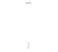 Lampada Sospensione Interno 3W GU10 Cilindro Bianco Marley GD Trio