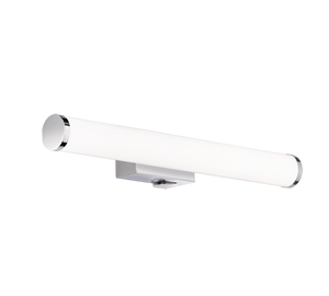 Applique Led per Bagno Metallo cromato Diffusore Bianco IP44 Mattimo GD Trio