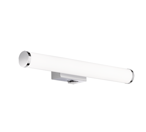 Applique Led per Bagno Metallo cromato Diffusore Bianco IP44 Mattimo GD Trio