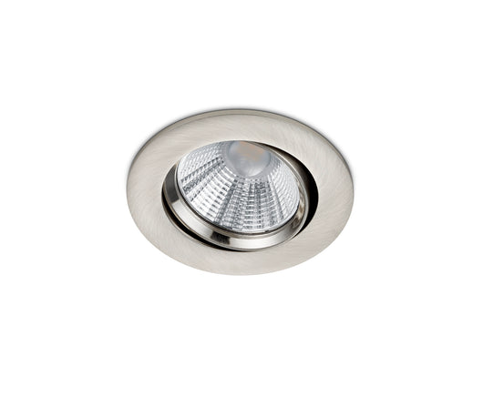 Faretto da Incasso Led Rotondo Orientabile Acciaio Dimmerabile Pamir GD Trio